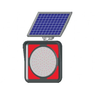 Güneş Enerjili Ledli Flaşör Lamba (11852 FL K)