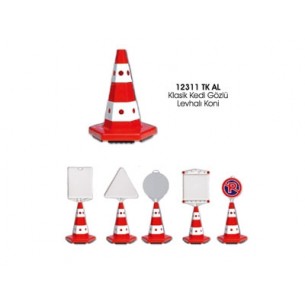 Klasik Kedi Gözlü Levhalı Koni (12311 TK AL)
